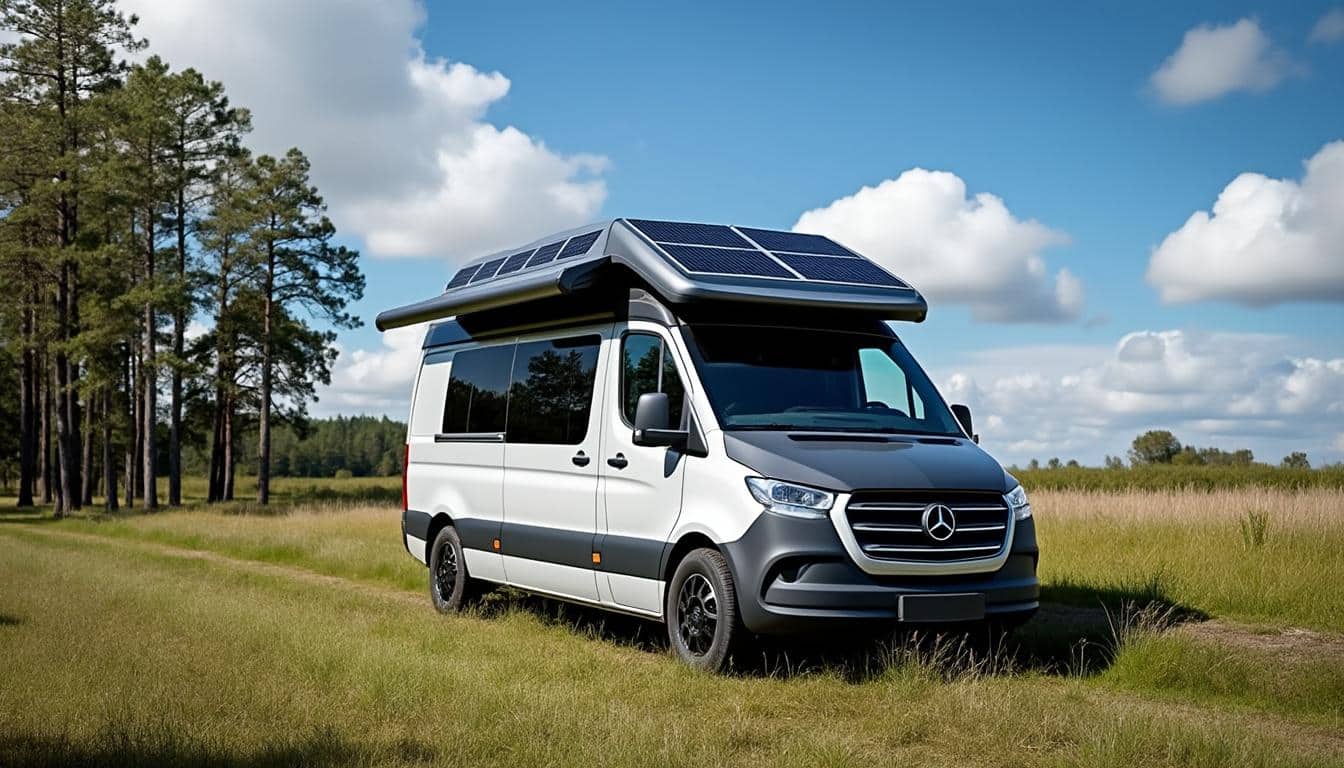 d&eacute;couvrez notre guide discret sur les panneaux solaires pour camping-car, pour une &eacute;nergie propre et autonome lors de vos voyages.