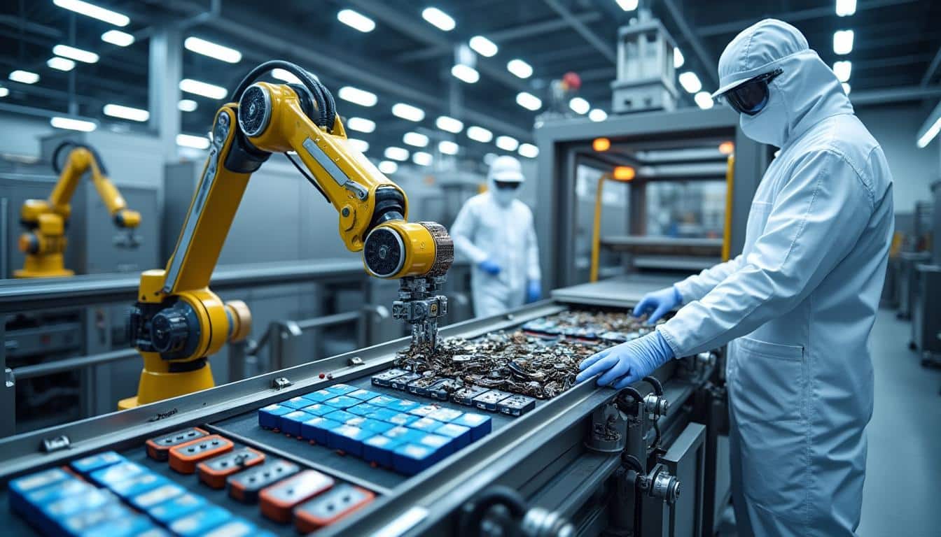 d&eacute;couvrez comment recycler efficacement les batteries de voitures &eacute;lectriques pour pr&eacute;server l'environnement et valoriser les mat&eacute;riaux pr&eacute;cieux.