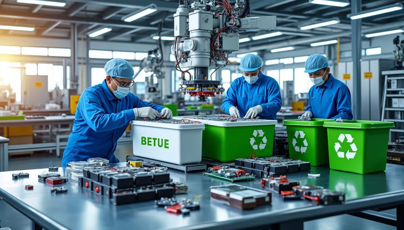 d&eacute;couvrez les m&eacute;thodes efficaces pour recycler les batteries de voitures &eacute;lectriques, prot&eacute;ger l'environnement et valoriser les mat&eacute;riaux pr&eacute;cieux.