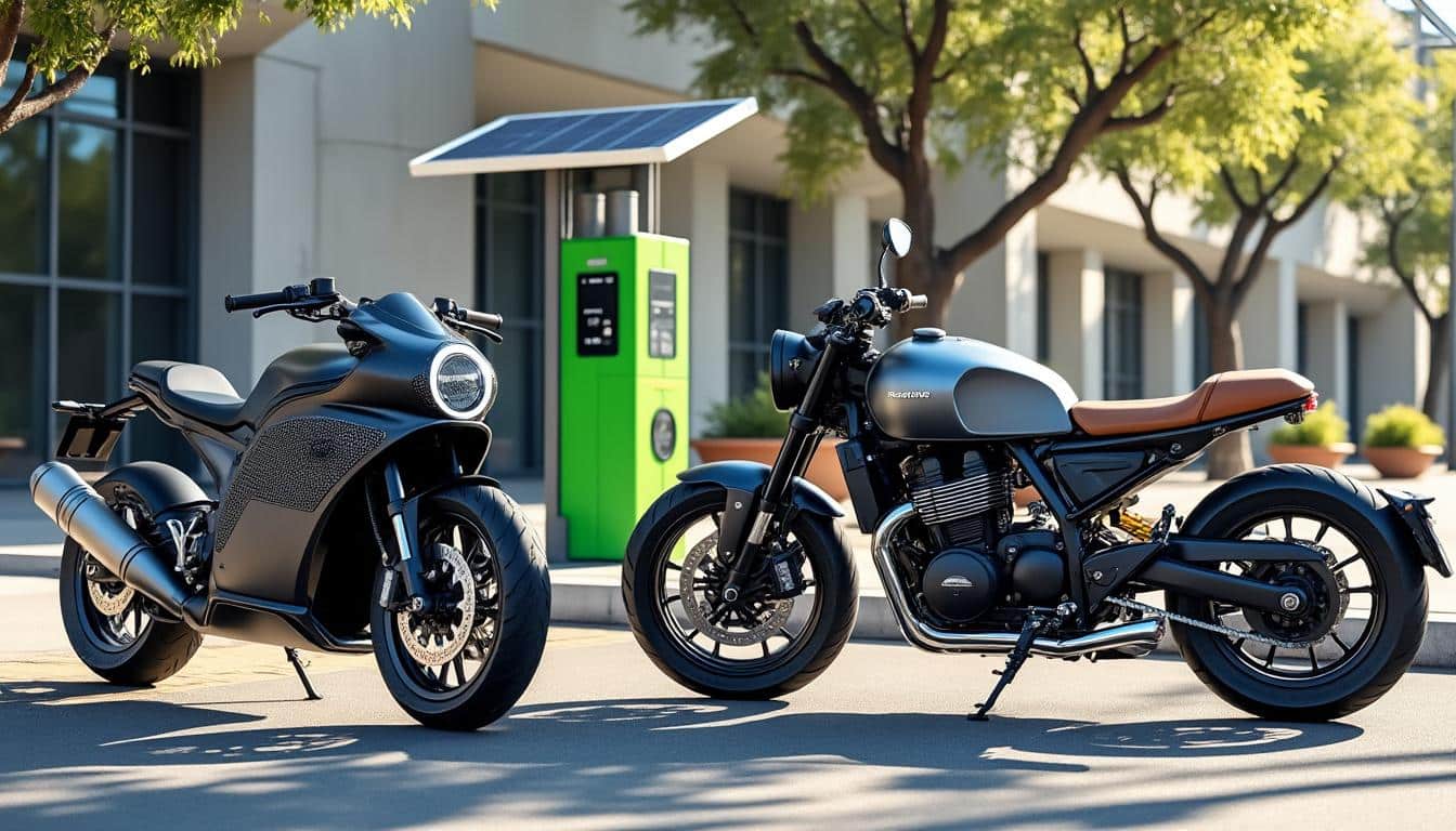 d&eacute;couvrez si l'assurance pour moto &eacute;lectrique est vraiment moins ch&egrave;re que celle des motos traditionnelles et quels avantages cela comporte.