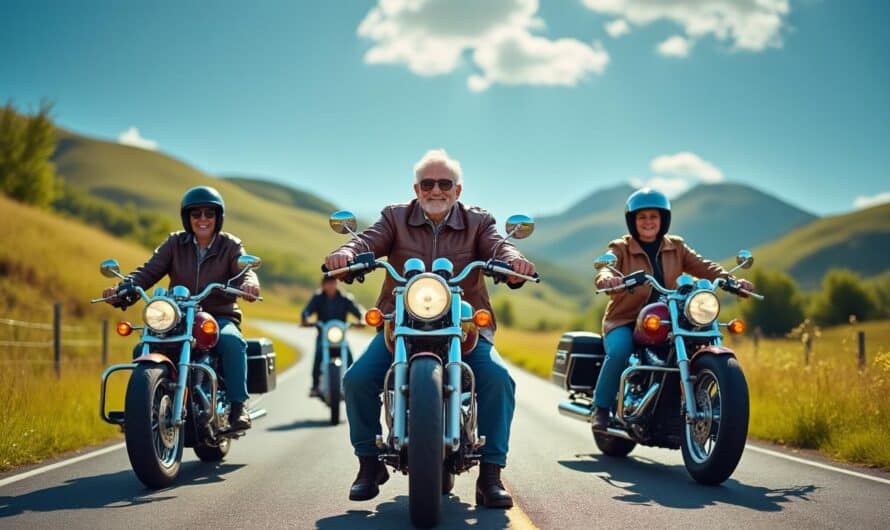 Assurance moto pour retraités passionnés de deux-roues