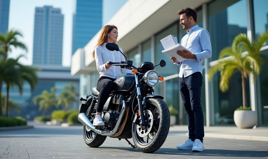 Assurance moto provisoire après import d’un véhicule