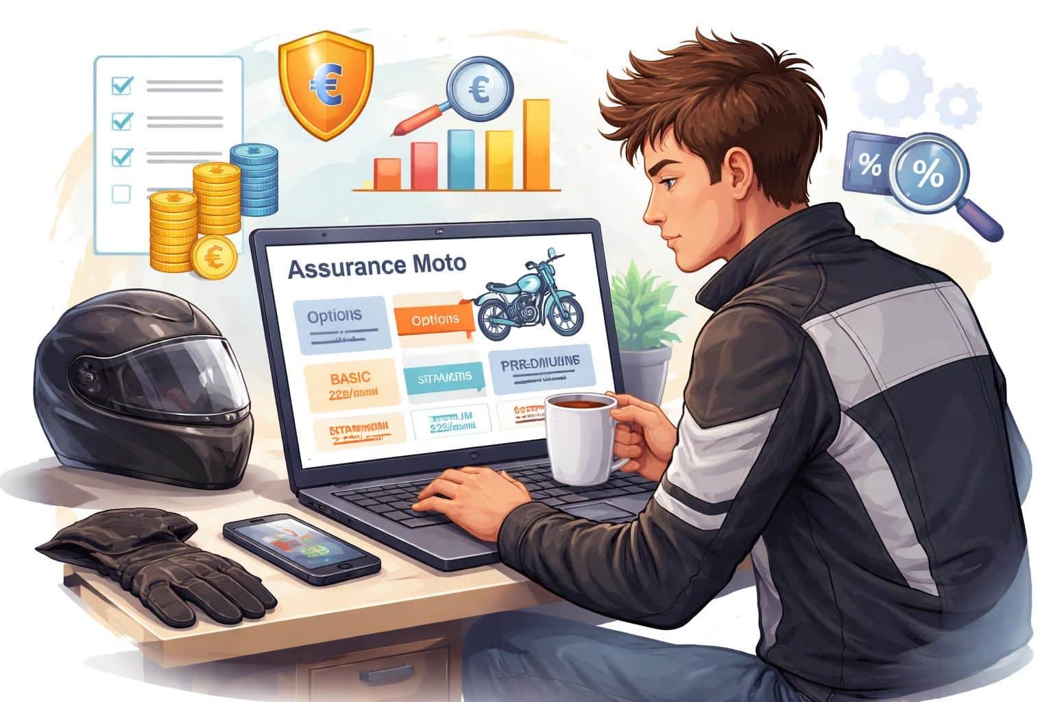 assurance moto pas chère adaptée aux conducteurs avec permis a2 restreint. profitez d'une couverture optimale à petit prix pour rouler en toute sérénité.