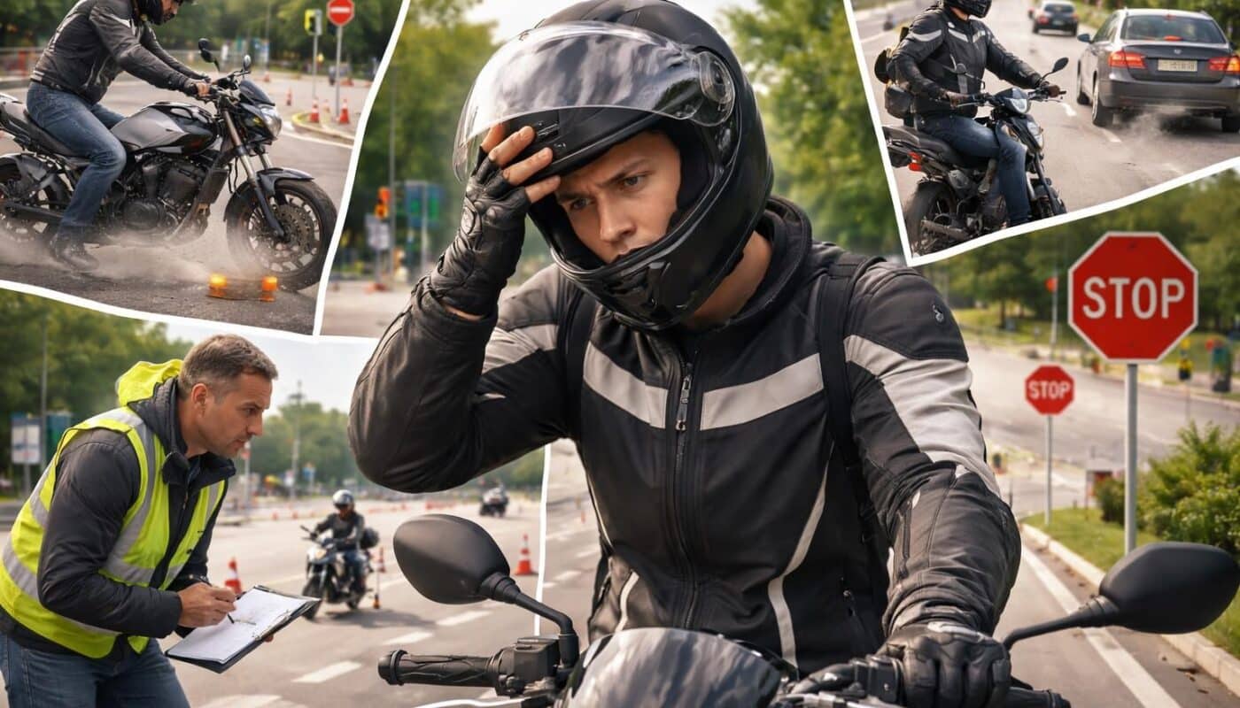 découvrez les erreurs courantes à éviter pour réussir l’examen du permis moto et augmenter vos chances d’obtenir votre permis du premier coup.