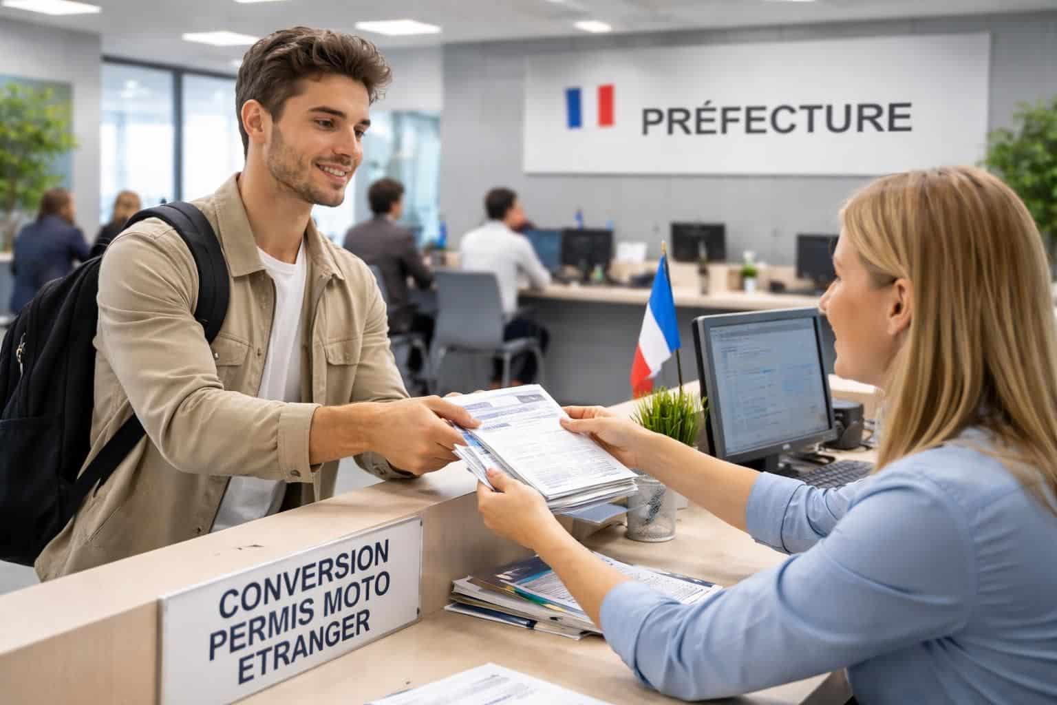 d&eacute;couvrez les d&eacute;marches pour convertir un permis moto &eacute;tranger en permis fran&ccedil;ais et roulez en toute l&eacute;galit&eacute; en france.